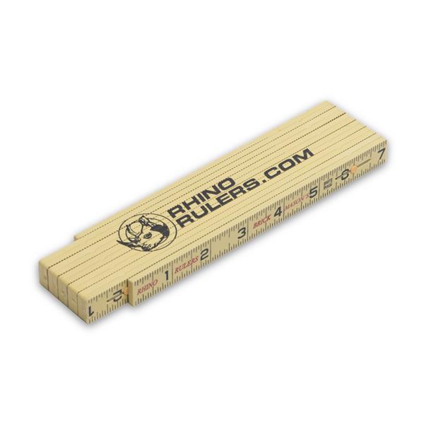 Marshalltown 6' Folding Rule Brick Spacing