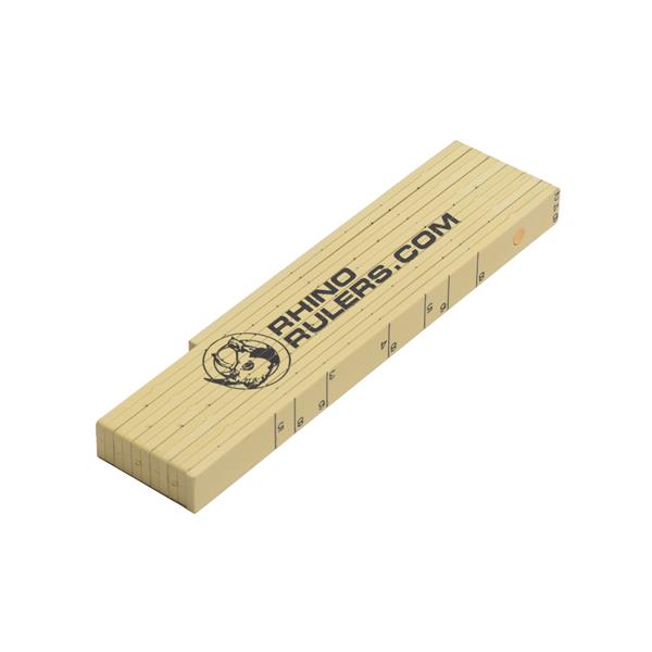 Marshalltown 6' Folding Ruler Mason Modular Spacing