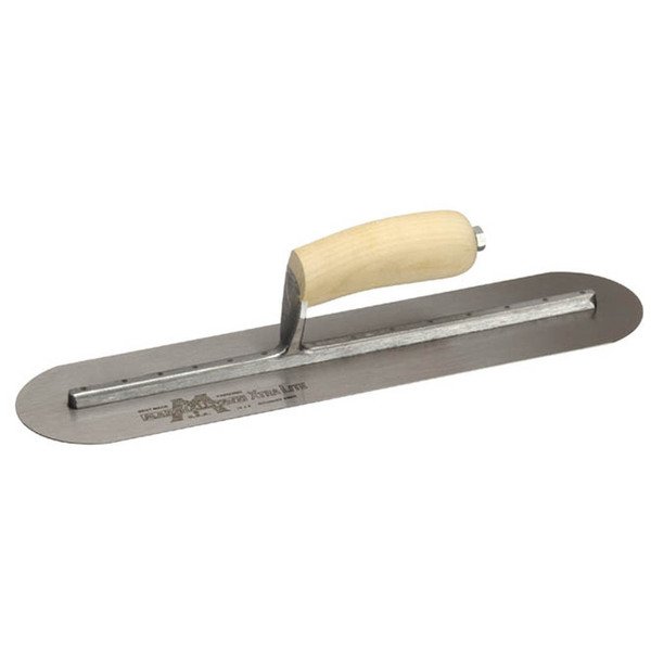 Marshalltown 20x5 Finishing Trowel Fully Rounded Ends