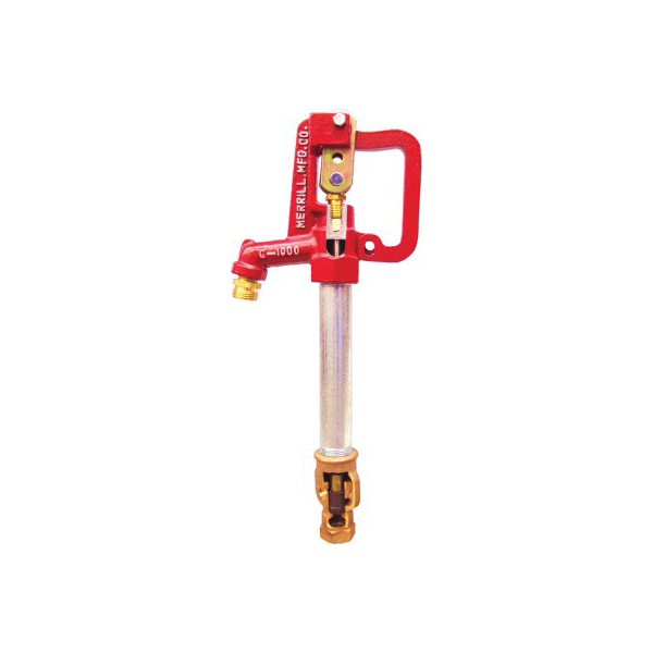 Merrill 1" x 7' Bury Anyflow Yard Hydrant No Lead