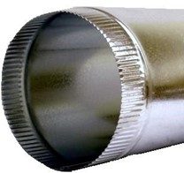 7" X 2ft 26 Ga Pipe Duct