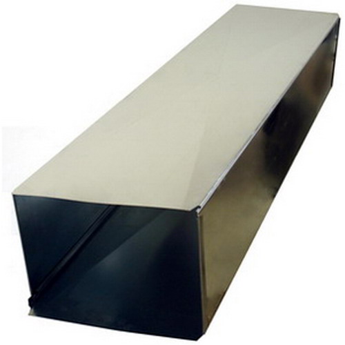 8" x 18" 4ft Rectangular Duct