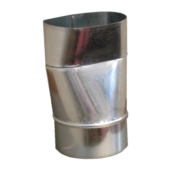 [hmo60127] 7" Oval x Round Straight Boot Duct