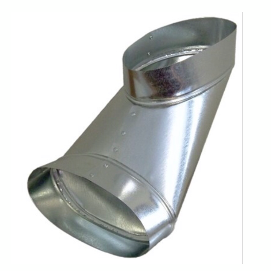 [hmo60136] 6" Oval x Oval End Boot Duct
