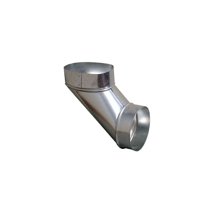 7" Oval x Round End Boot Duct