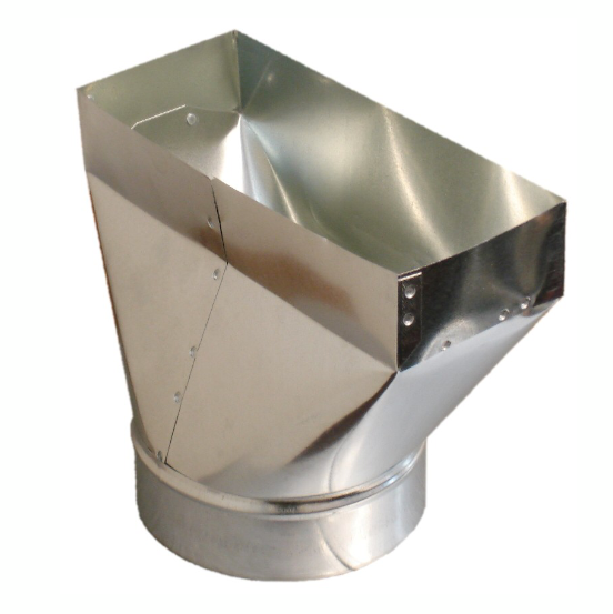 [hms5212] 2" x 12" Straight Boot Wall Stack