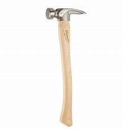 [tm48229419] Milwaukee 19oz Milled Face Hickory Handle Framing Hammer