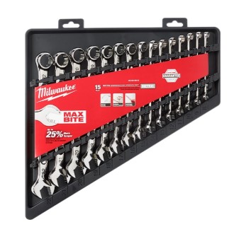 [tm48229515] Milwaukee 15PC Combination Wrench Set Metric