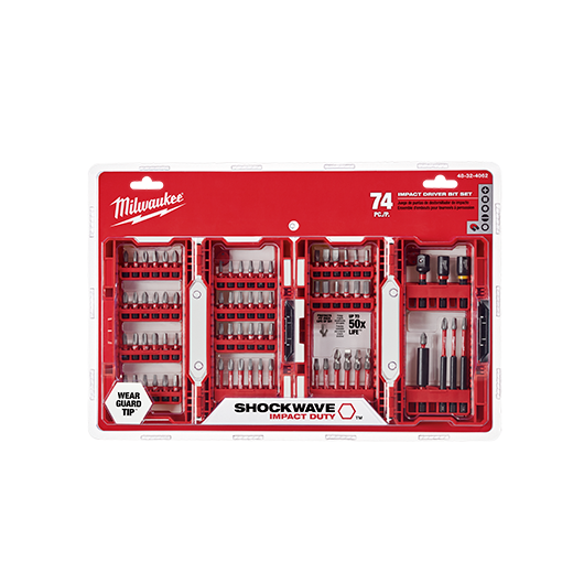 [tm48324094] Milwaukee 80PC Shockwave Driver Bit Set