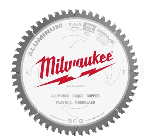 [tm48404075] Milwaukee 5-3/8" Aluminum Circular Saw Blade