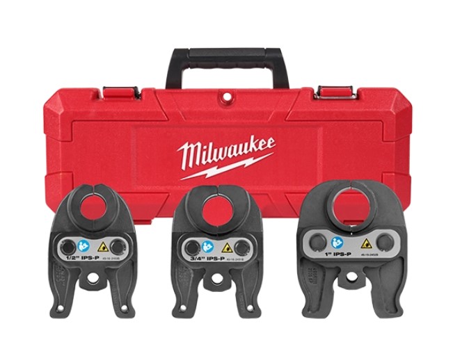 [tm49162496] Milwaukee 1/2",3/4"& 1" IPS-P Press Jaw Kit For M12 FORCELOGIC Press Tool