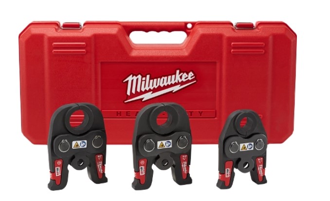 [tm49162696] Milwaukee 1/2",3/4"& 1" IPS-P Press Jaw Kit For M18 FORCELOGIC Press Tool