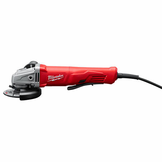 [tm614131] Milwaukee 11 Amp Corded 4-1/2 in. Small Angle Grinder Paddle No-Lock