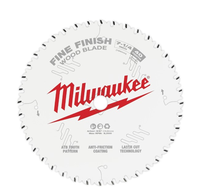 [tm48400524] Milwaukee 5-3/8" 36T Fine Finish Circular Saw Blade