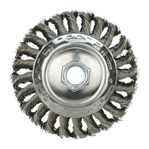 Milwaukee 3" Knot Cup Wire Brush