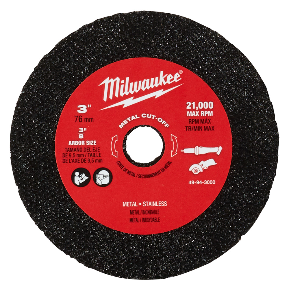 Milwaukee 3" Carbide Abrasive Blade