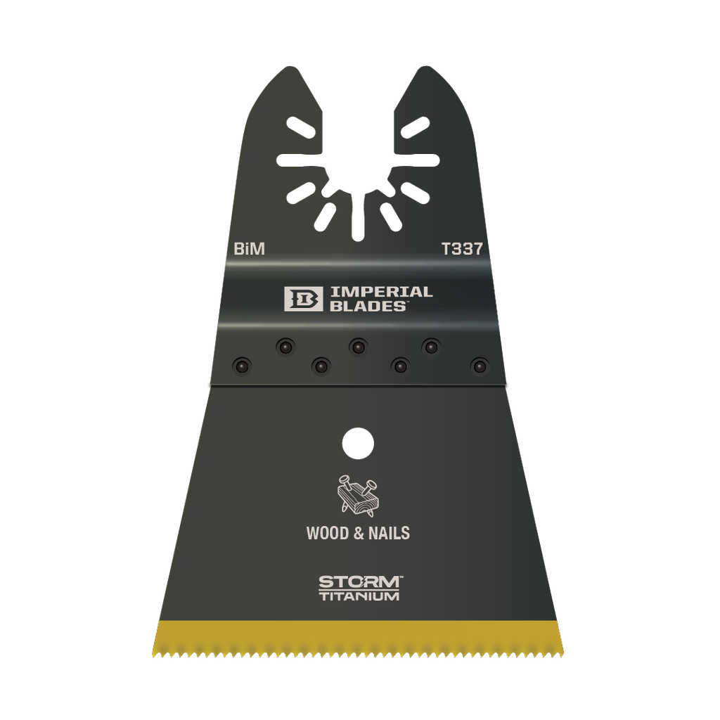 Imperial 2 1/2" Storm Titanium Wood & Nails Blade 10pc