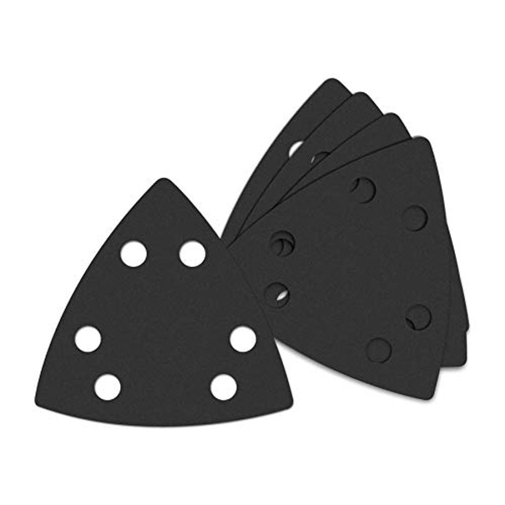 Imperial Sandpaper 180 Grit 5pc Oscillating Triangle Sandpaper 120 Coarse Grit