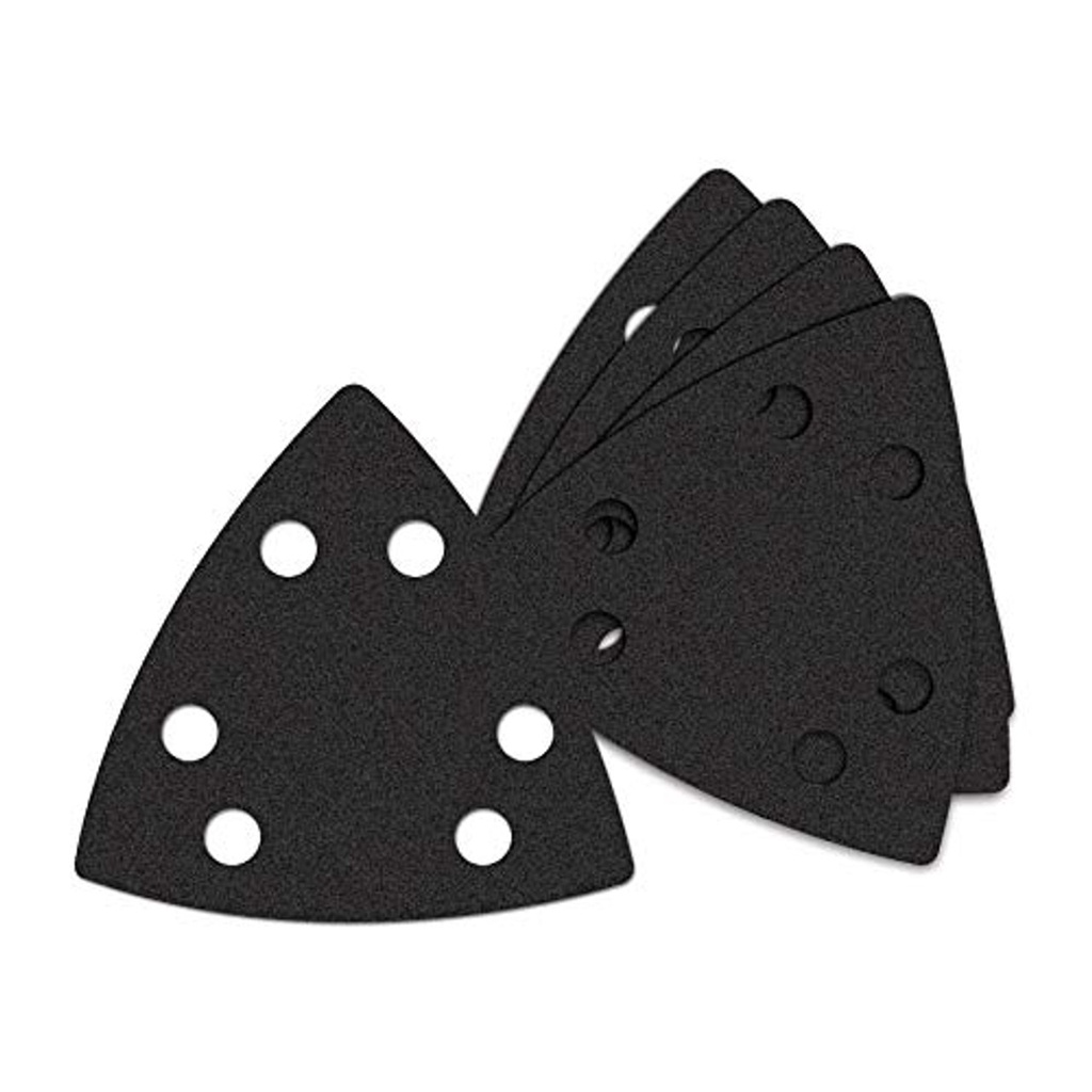 Imperial Sandpaper 60 Grit 5pc Oscillating Triangle Sandpaper 60 Coarse Grit