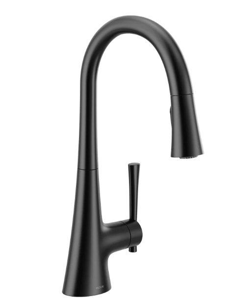 [fm9126bl] Moen Kurv Pull Down Kitchen Black