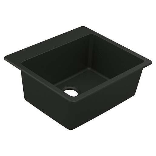 Moen 25 x 22 x 9 1/2 Single Bowl Black