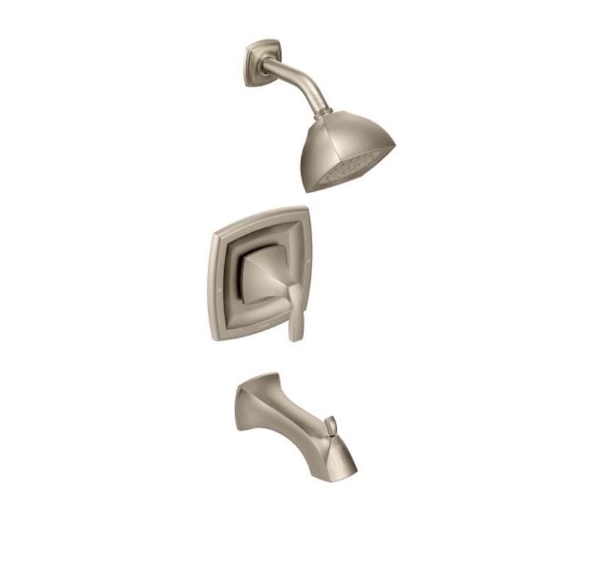 Moen Voss Tub & Shower Brushed Gold