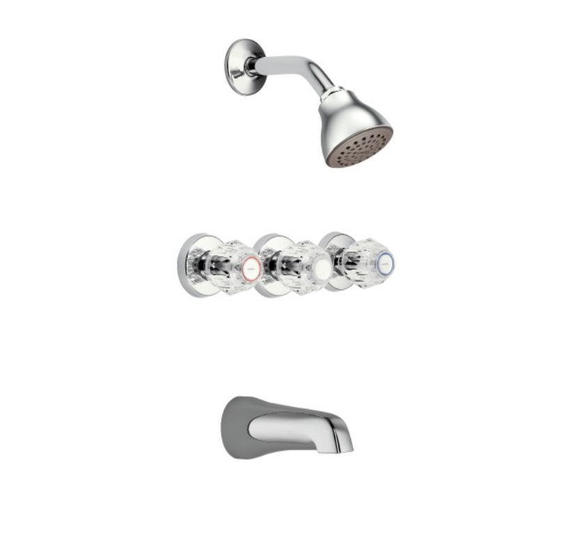 Moen Chateau 3H Tub & Shower Chrome