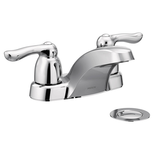 Moen Chateau 4" 2H Lever Lav Chrome