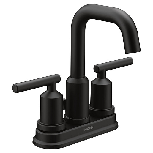 [fm6150bl] Moen Gibson 4" cc Lav Black