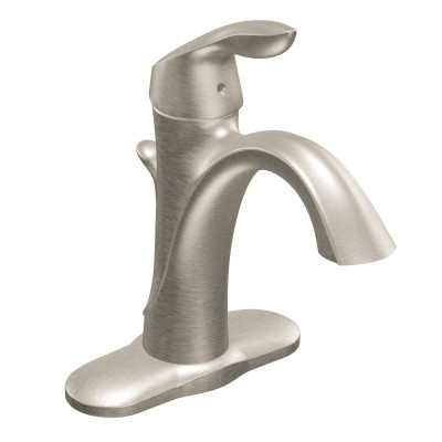 Moen Eva 1Handle Lav Brush Nickel