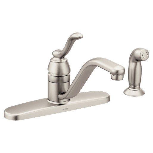 Moen Banbury 1Hndle Kitchen w/Spray Spot Resist Stainless Steel
