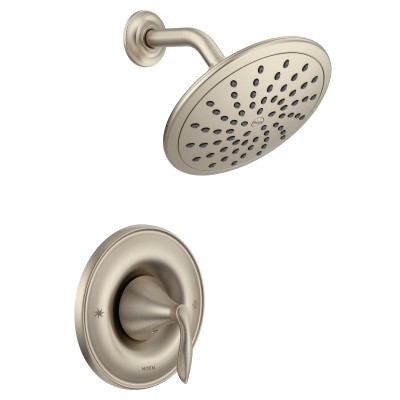 Moen Eva Rainshower Brushed Nickel Eco Performance Brushed Nickel Trim Kit