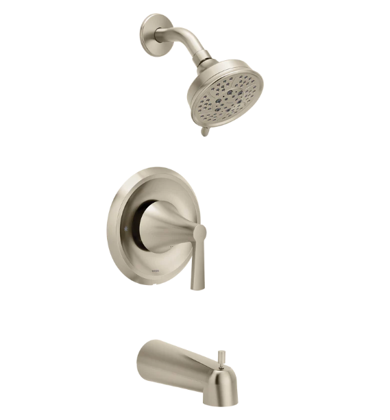 Moen Jase Brushed Nickel Tub & Shower Trim