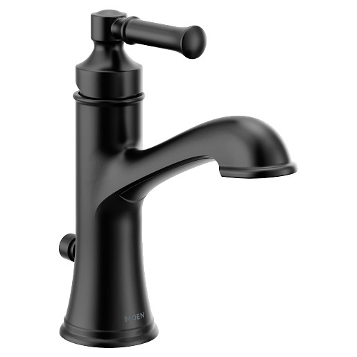 [fm6803bl] Moen Dartmoor 1Handle Lav Black