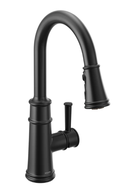 [fm7260bl] Moen Belfield Pull Down Kitchen Matte Black