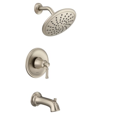 Moen Dartmoor Tub & Rainshower BN Eco Performance Brushed Nickel Trim Kit