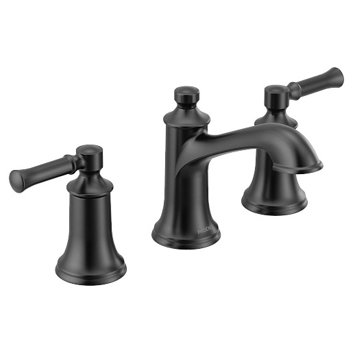 Moen Dartmoor 2H Lav Wide Spread, Brushed Nickel