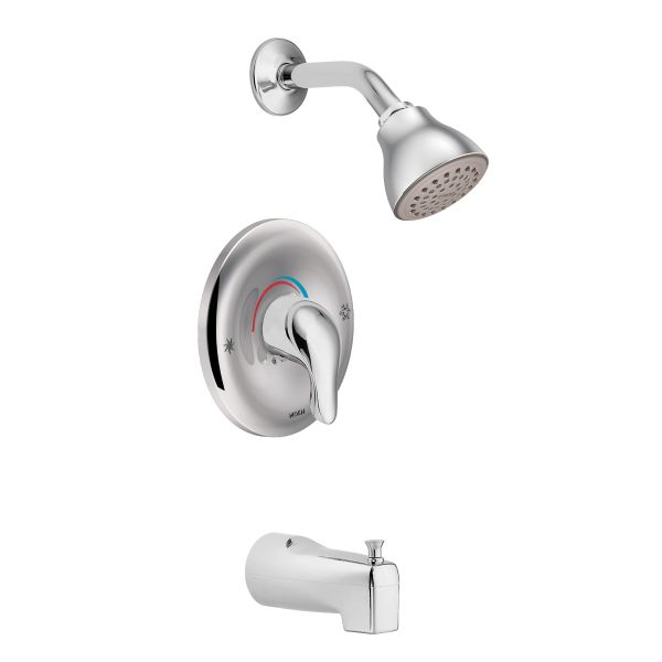 [fmtv6173] Moen Glyde 8" to 16" Centers 2Handle Lav Faucet Chrome