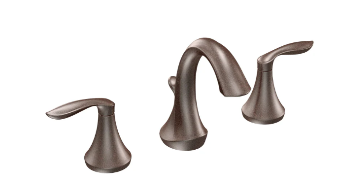 [fmtv6420orb] Moen Eva 8" to 16" Centers 2Handle Lav Faucet Oil Rubbed Bronze