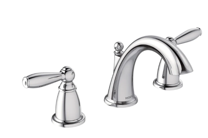 [fmtv6620] Moen Brantford 8" to 16" Centers 2Handle Lav Faucet Chrome