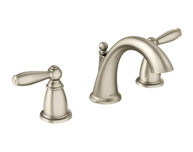 [fmtv6620bn] Moen Brantford 8" to 16" Centers 2Handle Lav Faucet Brushed Nickel