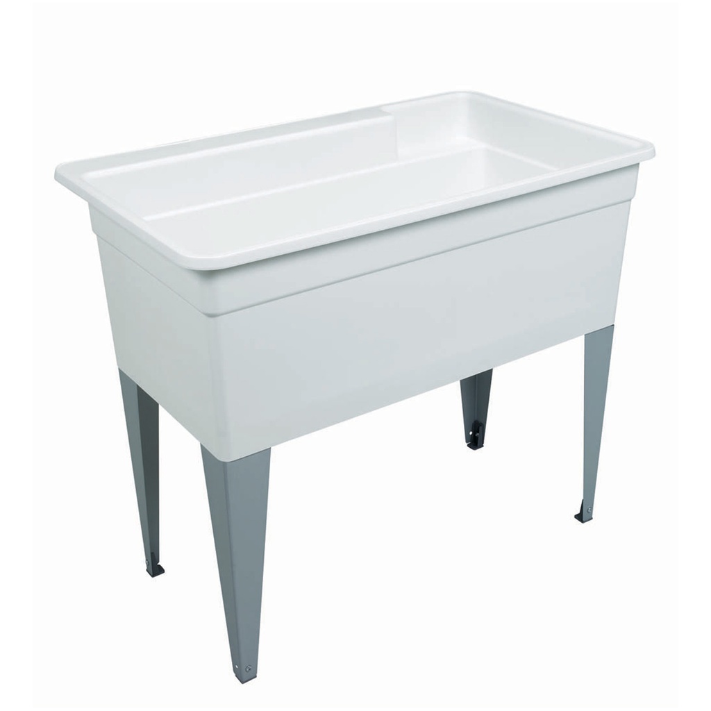 Mustee Big Tub Floor Mount 40x24x15