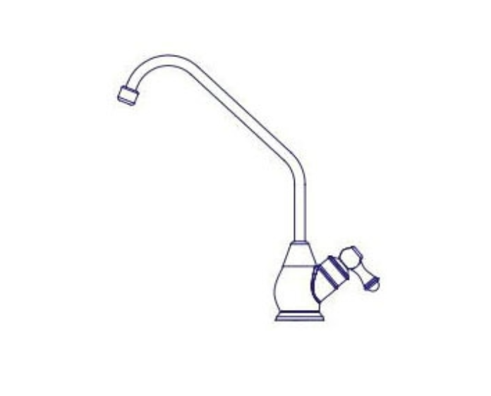 North Star RO Faucet Nickel