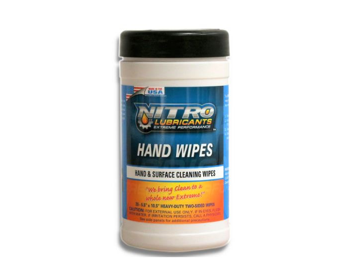 Nitro Hand Wipes 25ct