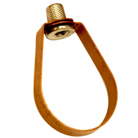1/2" Band Hanger Copper Painted