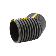 12" 45 Elbow Dual-Wall Requires Bands (Sold Seperately)