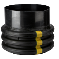 15" Dual-Wall to Pipe Adapter Requires Band (Sold Seperately)