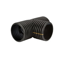 8" Tee Dual-Wall Poly Culvert Requires Bands (Sold Seperately)