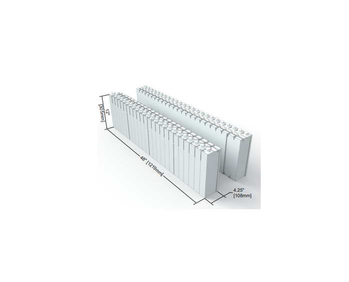Quad-Lock 4 1/4" Panel Pair