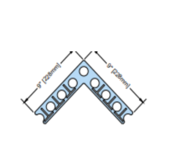 Quad-Lock Inside 90 Corner Bracket